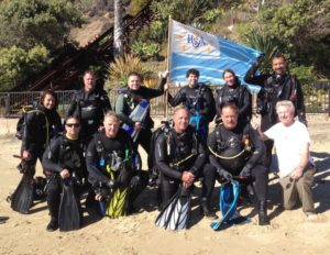 Warrior Passion SCUBA team