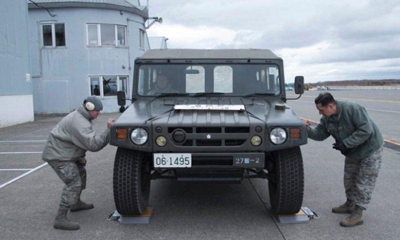 More Japanese gear moving on US military transports