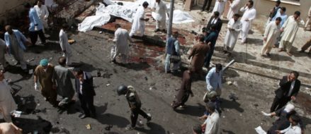 More than 60 killed in bombing at Pakistan hospital