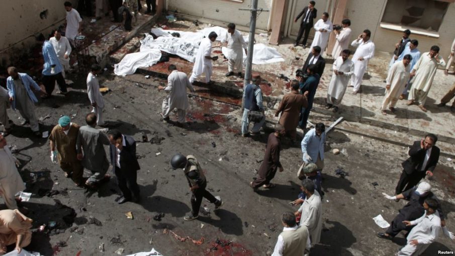 More than 60 killed in bombing at Pakistan hospital