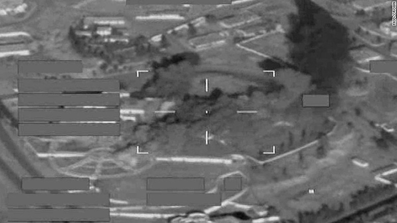 British jets strike ISIS training camp in Saddam Hussein’s former palace