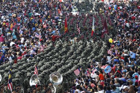 Malaysian police say they stopped an Independence Day terror attack by Islamic State