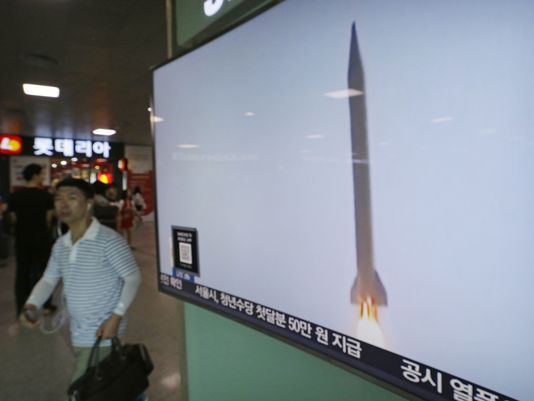 North Korea fires mid-range missile toward waters near Japan