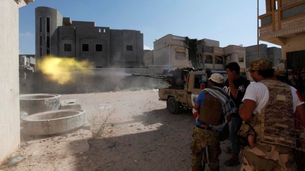 Heavy casualties as Libyan forces advance on Islamic State in Sirte