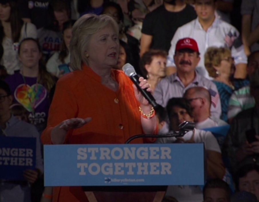 Clinton ‘disavows’ support from father of Orlando nightclub shooter