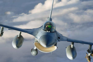 F-16 with ‘chin mounted’ Targeting Pod