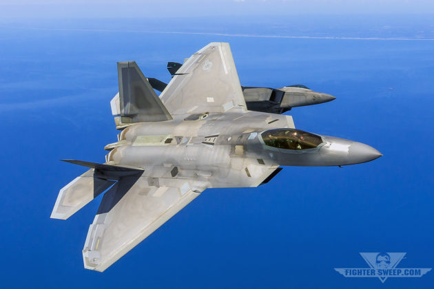 F-22 Raptors “Encourage” Syrian Su-24’s To Leave