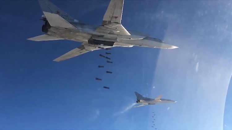 Russia Teams Up With Iran to Attack ISIS