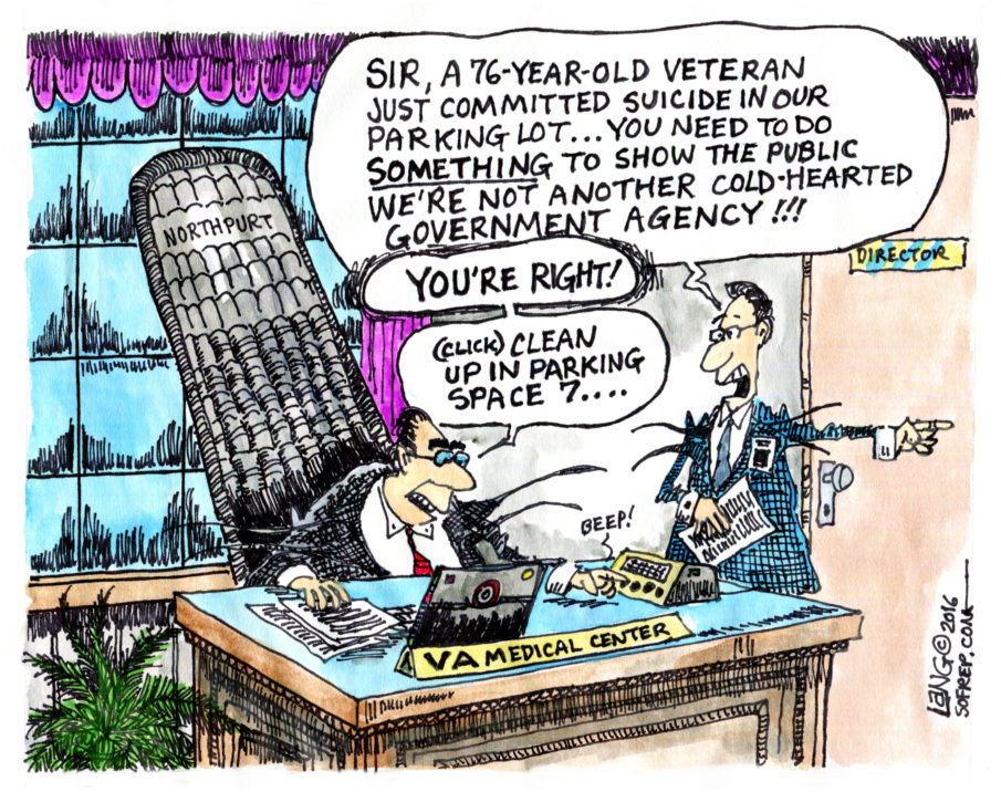 Does anything get the VA’s attention?