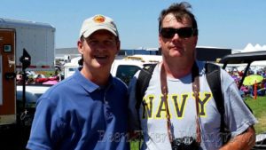 VADM Venlet and Tim Baer