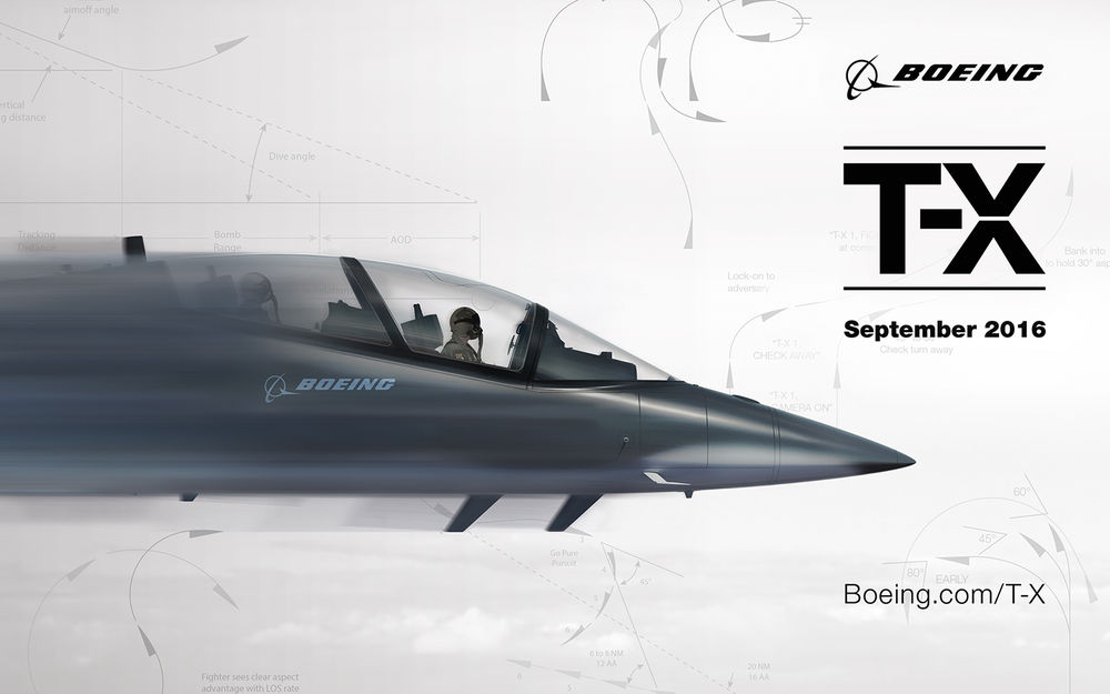 Boeing’s T-X Trainer to Be Revealed Next Month