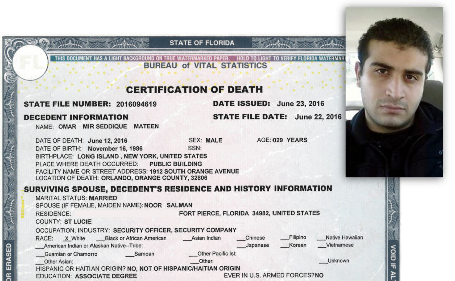 Orlando Gunman Was Shot at Least 8 Times, Autopsy Finds