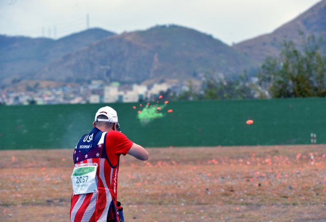 Army marksmen narrowly miss making Olympic double trap final