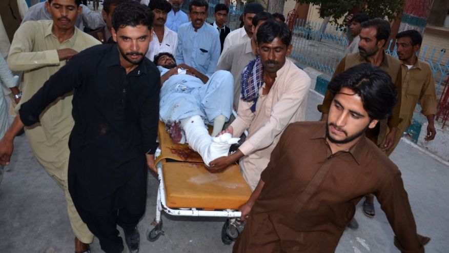 Suicide bombing in Pakistan mosque kills 24 during Friday prayer service
