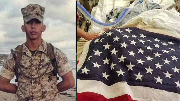 US Marine shot in the head while on military leave in Los Angeles