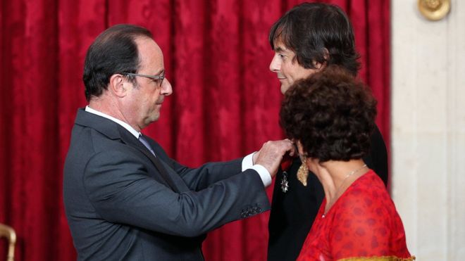 French-American honored for helping stop train attack