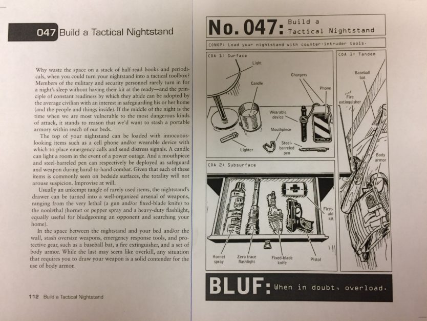 Watch: ‘100 Deadly Skills, Survival Edition’: Build a Tactical Nightstand