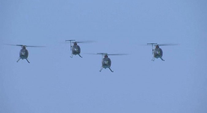 MD-500's at the Wonsan Air Show (nknews.org)