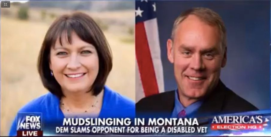 Congressman and former Navy SEAL Zinke’s challenger attacked his disabled veteran status