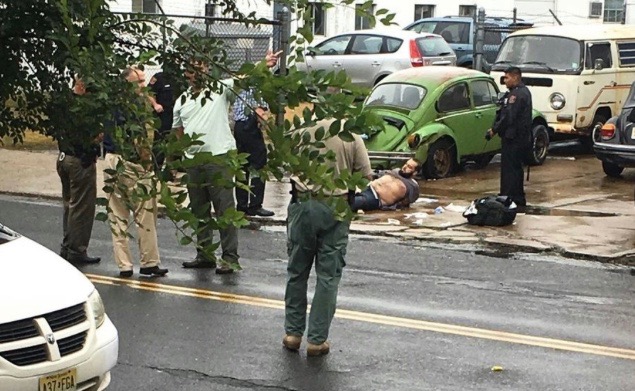NYC and NJ bombing suspect in custody after shooting at police officers in New Jersey