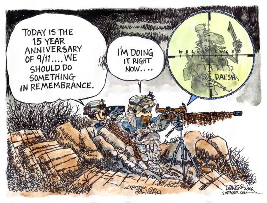 How will you remember the 15th anniversary of 9/11?