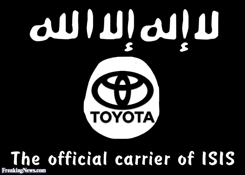 Hilux – the defacto Middle East war mascot