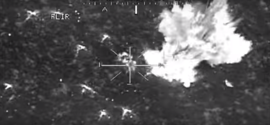 Watch: Apache attack helicopters engage a platoon of Taliban