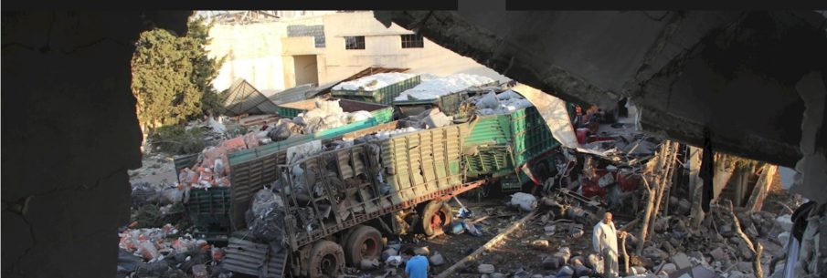 Watch: Attack on a UN convoy  near Aleppo, Syria and the many outlying factors of chaos