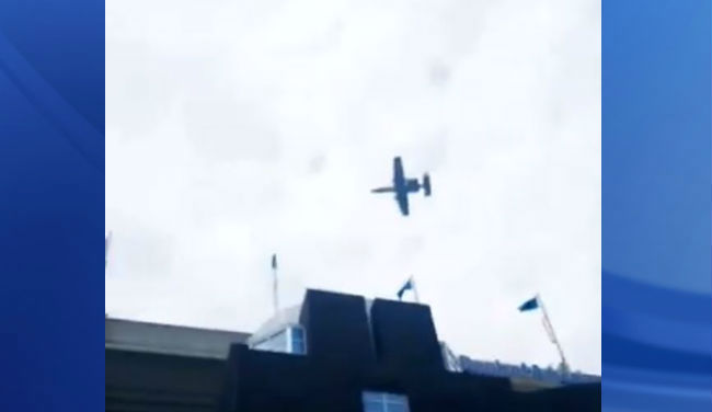 A-10’s Buzz NFL Stadium; Aviators Grounded