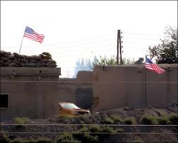 Pentagon: We would call on our partner forces not to fly the American flag on their own.