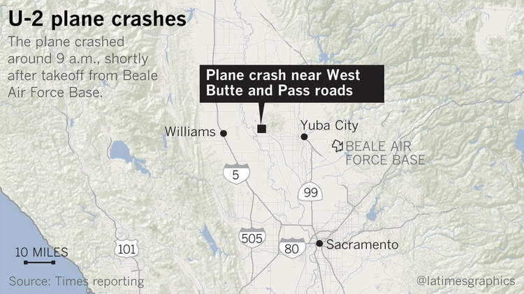 Breaking: U2 Spy Plane Crash in Northern California