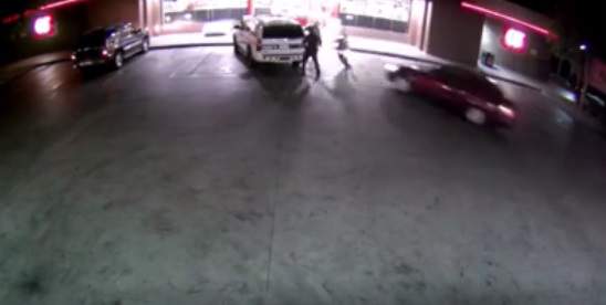 Watch: Three Phoenix police officers are lucky to be alive after suspect tries to run them over