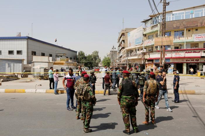 Blasts kill at least 17 in Baghdad: police, medics