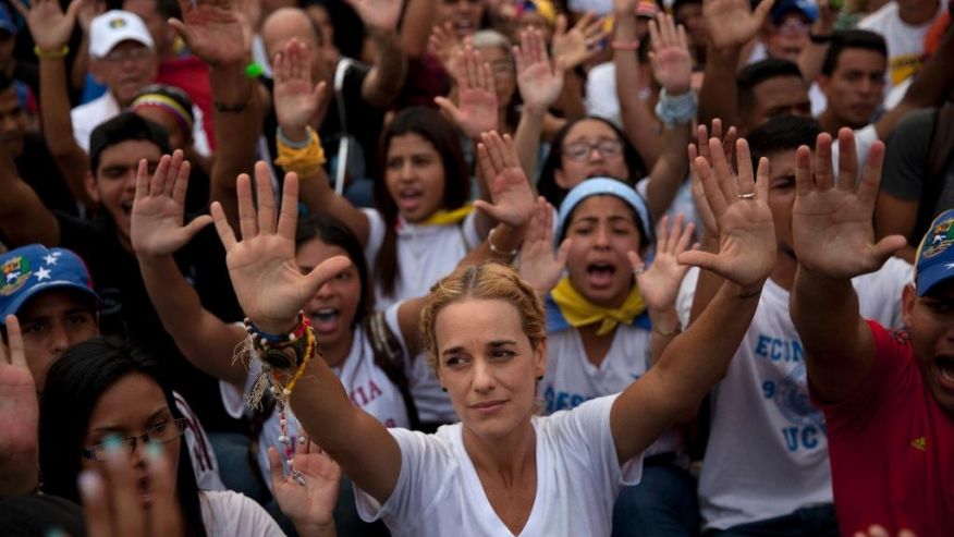 Large Anti-Maduro Protests Fill the Streets in Venezuela