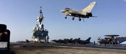 On Board the French Nuclear Carrier Engaging ISIS
