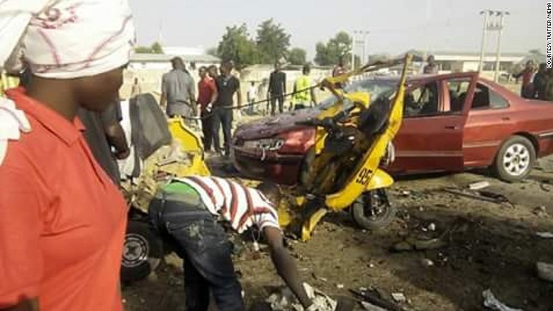 At least nine people killed in Nigeria blasts, Boko Haram suspected