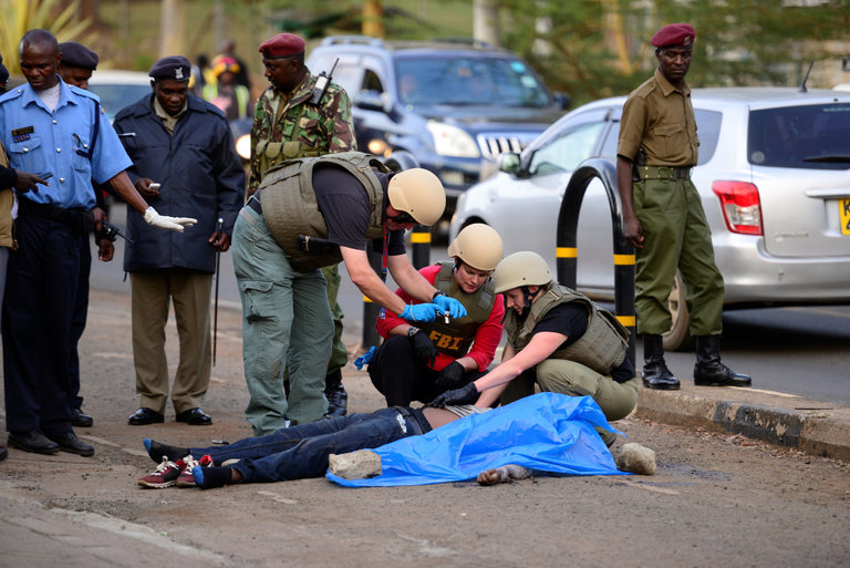Islamic State claims responsibility for the knife attack on the US Embassy in Nairobi
