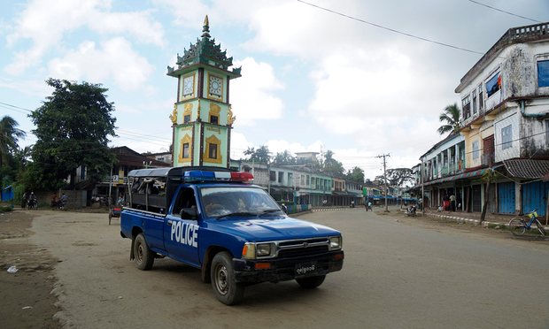 Myanmar says nine police killed by insurgents on Bangladesh border