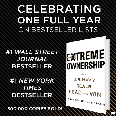 ‘Extreme Ownership’ celebrating a year as a bestselling book on business and life