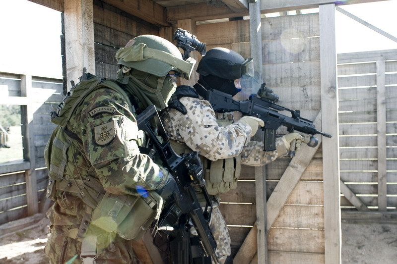 Latvian Special Forces trains for hostage rescue at Israeli embassy