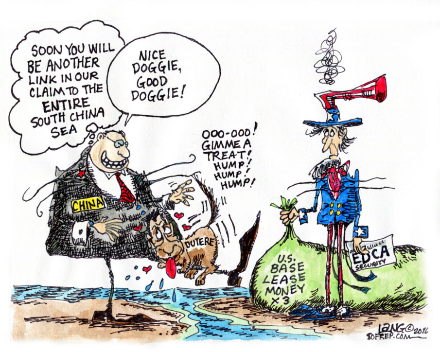 President Duterte is China’s new lapdog