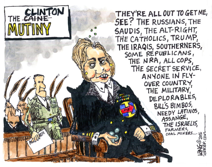 The Clinton mutiny