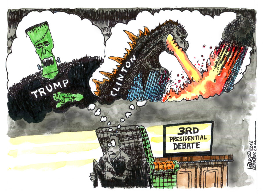 America, we survived the last and final presidential debate