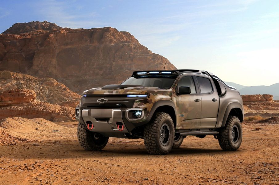 Chevy’s Making a Hydrogen-Powered Pickup for the US Army