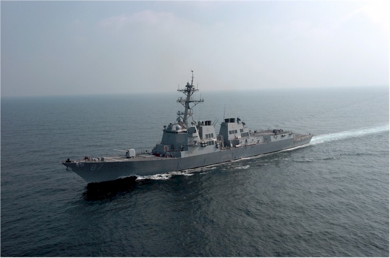 Missiles fired at the USS Mason from Houthi rebel-held land in Yemen