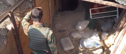 Inside the underground hide-out of an Islamic State leader