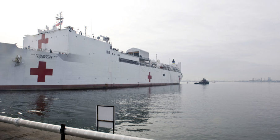 How the U.S. Navy Sails to the Rescue After a Hurricane