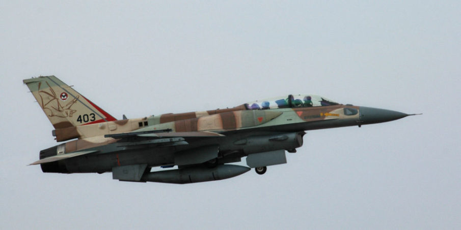 Pilot Killed in Israeli Air Force F-16 Crash