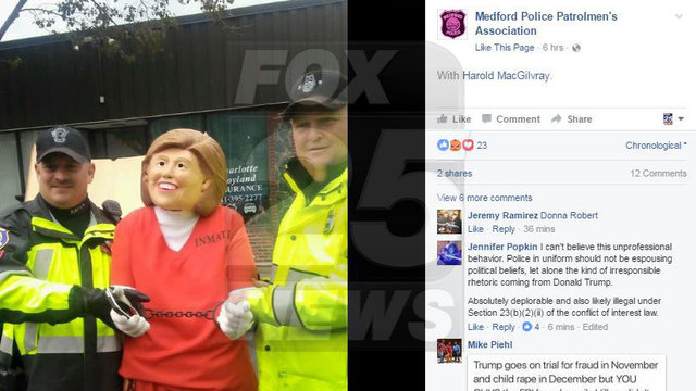 medford-police-hillary-comments_2_20161030021554717_6466357_ver1-0_640_360