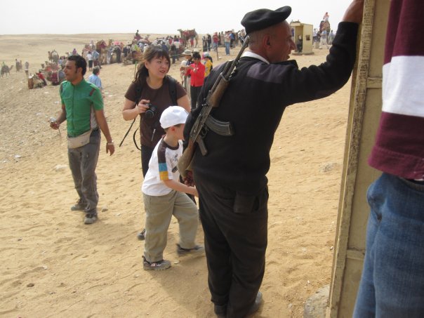 Failing to find the Egypt I'd seen on TV: A Marine at the Pyramids of Giza